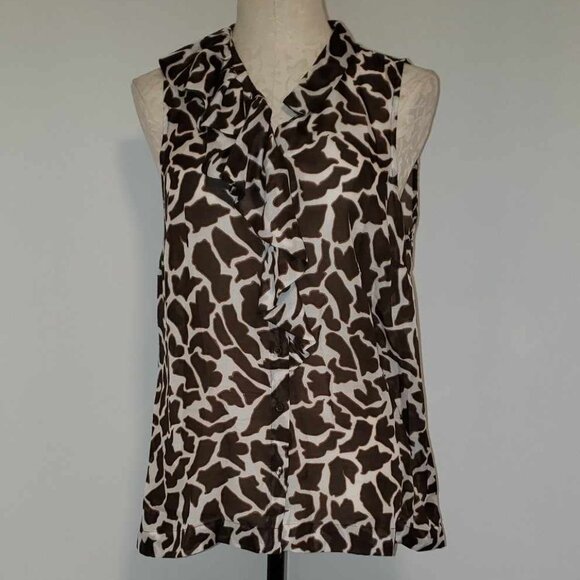 Ann Taylor Loft Sleeveless Blouse Size Medium - Picture 1 of 6